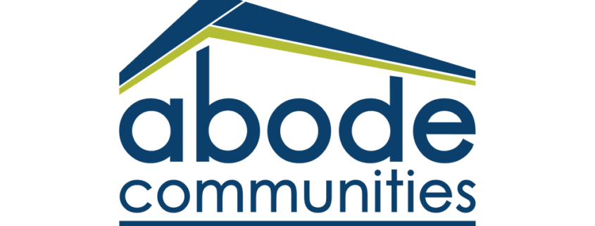 abode communities logo / link to project preview popup