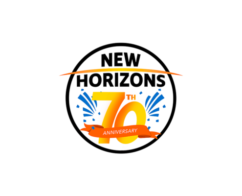 new horizons 70th-anniversary logo