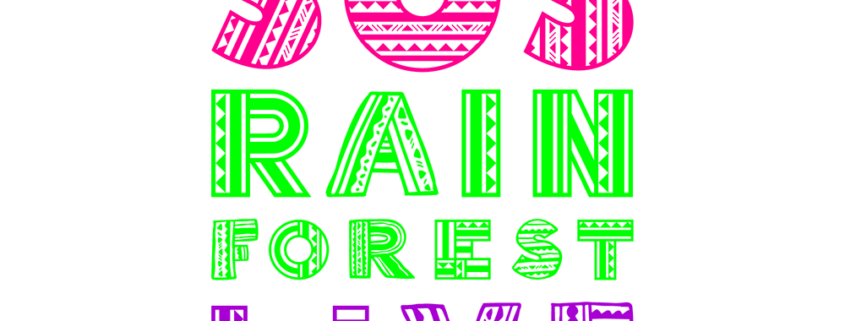 SOS Rainforest Live global livestream concert/event logo